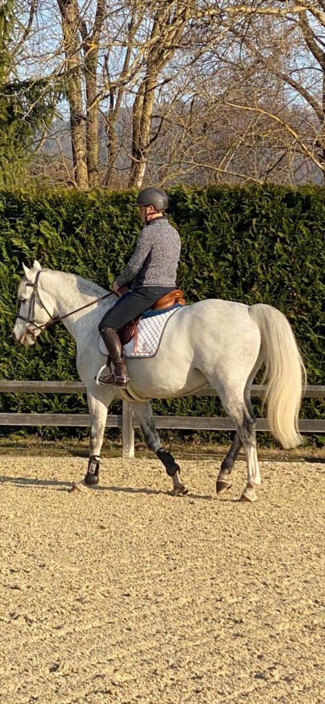 Eric Louradour à cheval