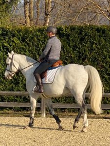 Eric Louradour à cheval